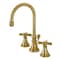 Kingston Brass KS2987ZX Millennium Widespread Bathroom Faucet W/ Brass Pop-Up, Brass KS2987ZX - alternate 1